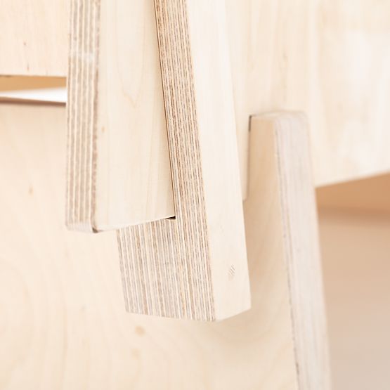 Kinderbett TEN DEGREE - natur