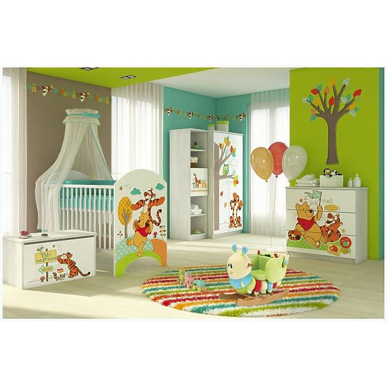 Babybett Gitterbett Winnie the Pooh und Tiger