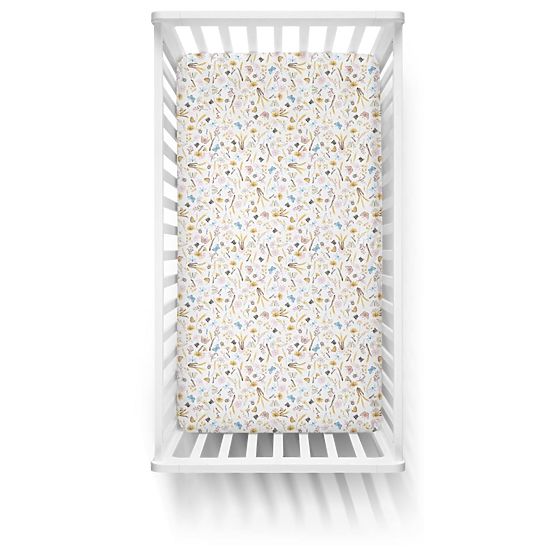 Kinderbettlaken aus Baumwolle - Sommerwiese