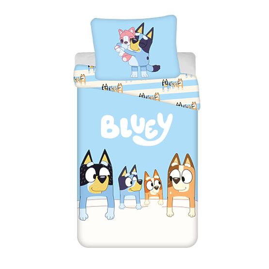 Kinderbettwäsche Bluey 140x200 cm + 70x90 cm
