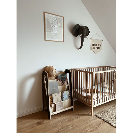 Kinderbibliothek SLIM S - schwarz