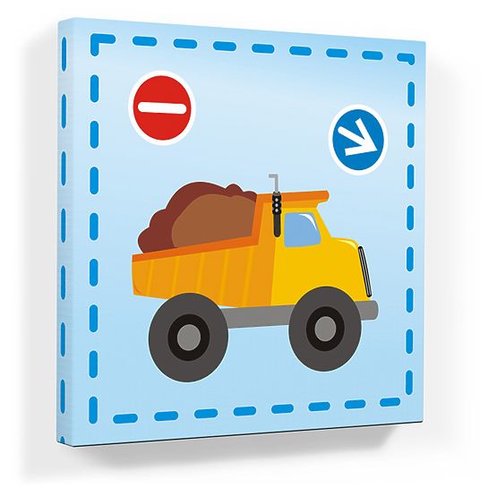 Kinderbild Nr.03 - Lastwagen