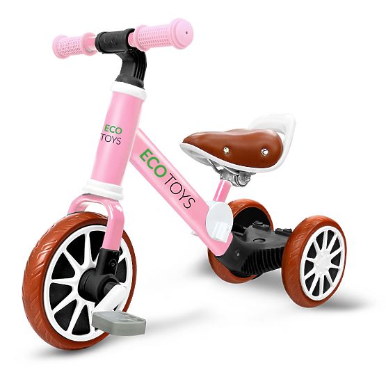 Kinderfahrrad Ellie 3in1 - rosa
