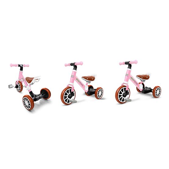 Kinderfahrrad Ellie 3in1 - rosa