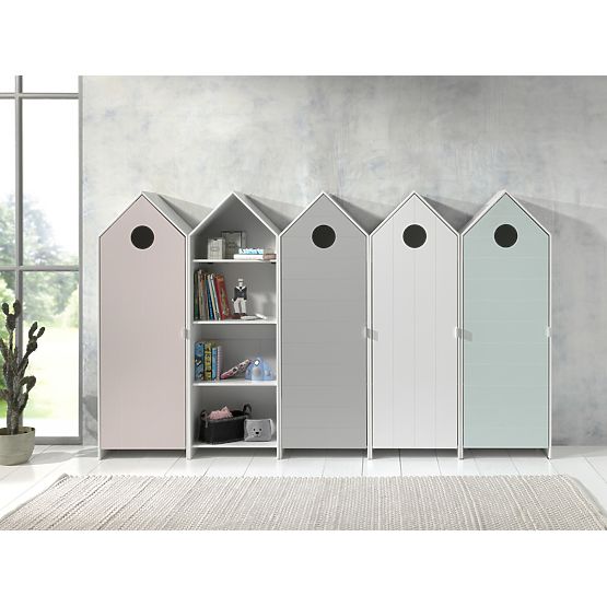Kinder Kleiderschrank Casami - Minze