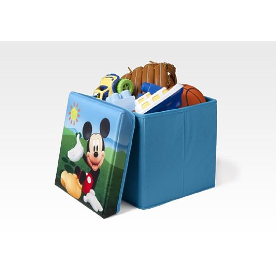 Kinderhocker mit Stauraum Mickey Maus