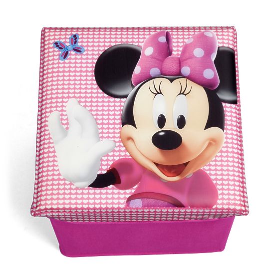 KinderHocker mit Stauraum Minnie Maus