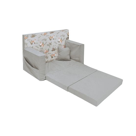 Kinderschlafsofa Classic - Füchse