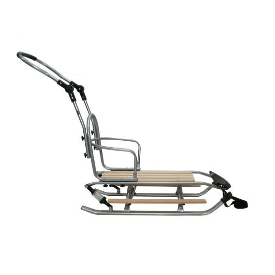 Kinderschlitten mit Sitz - Beige