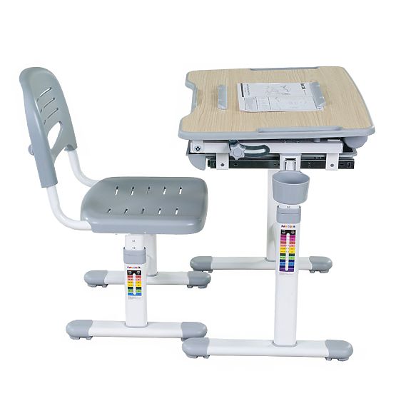 Kinderschreibtisch + Stuhl BAMBINO - verschiedene Farben