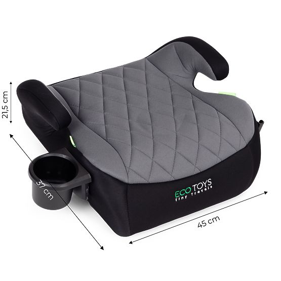 Kindersitzerhöhung i-SIZE Höhe 125-150 cm mit Getränkehalter ECOTOYS