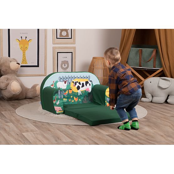Kindersofa - Bauernhoftiere
