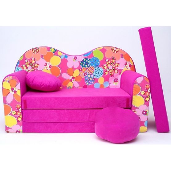 Kindersofa Blumen