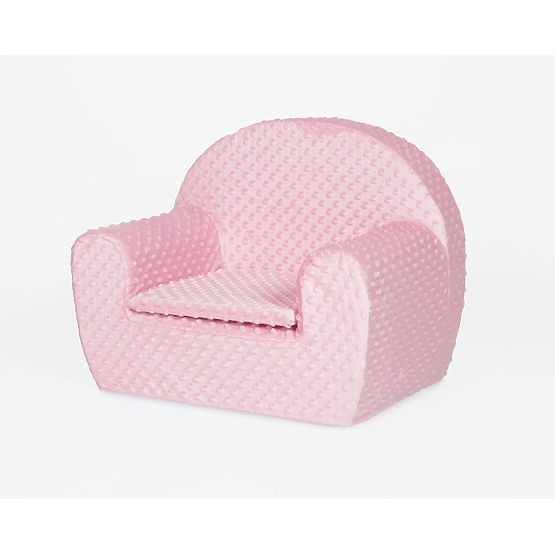 Kindersofa Minky - rosa