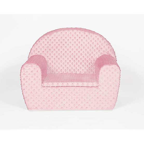 Kindersofa Minky - rosa