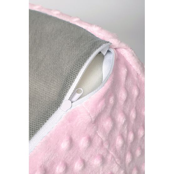 Kindersofa Minky - rosa