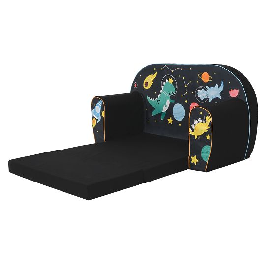 Kindersofa - Weltraum-Dinosaurier