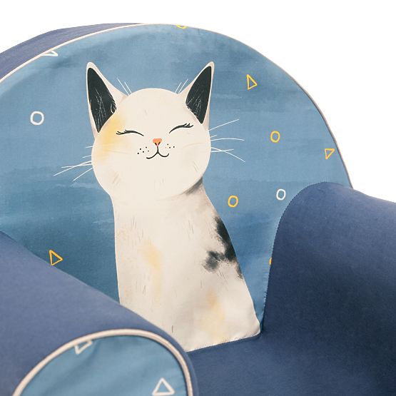 Kinderstuhl - Schlafendes Kätzchen