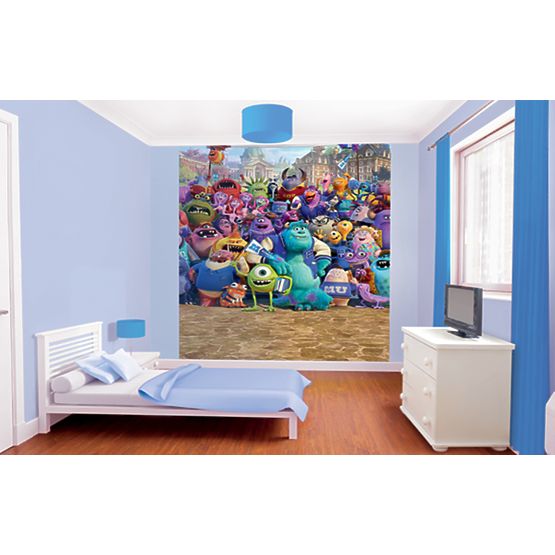 Kindertapete Die Monster Uni - 8teilig