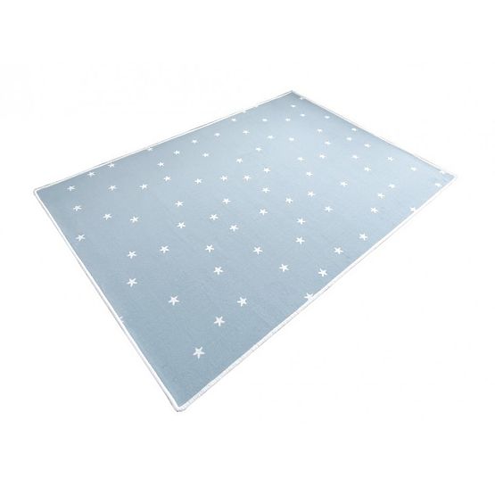 Kinderteppich Hvězdička - blau