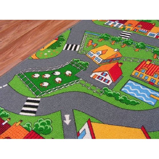 Kinderteppich KLEINES DORF