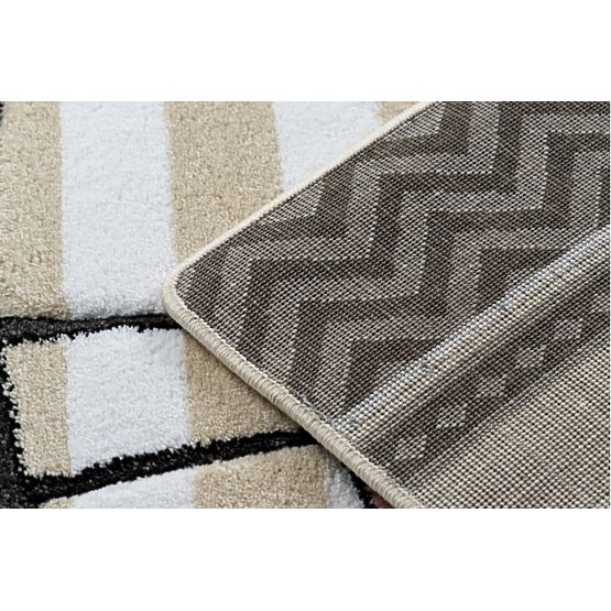 Kinderteppich PETIT - Vögel - beige-weiß