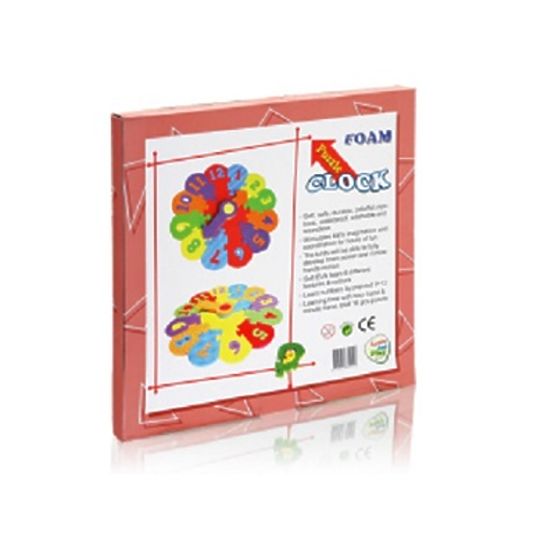 Kinderteppich Puzzle - Uhr