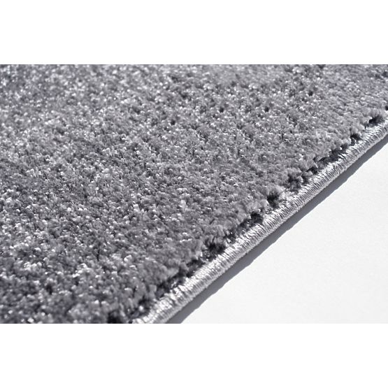 Kinderteppich STAR silber-grau/rosa