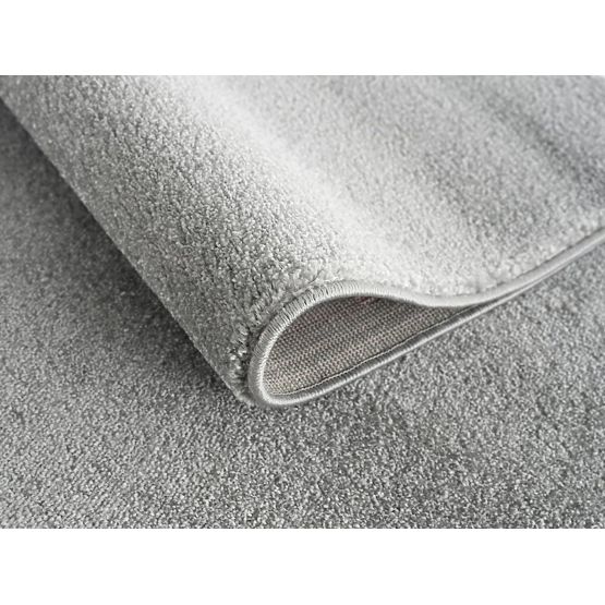 Kinderteppich STAR silbergrau/pink