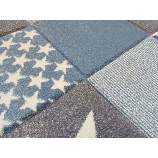 Kinderteppich STARWALK - blau