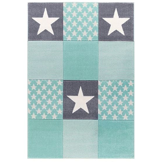 Kinderteppich STARWALK - minze