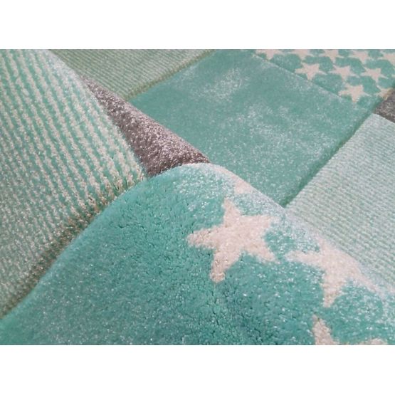 Kinderteppich STARWALK - minze