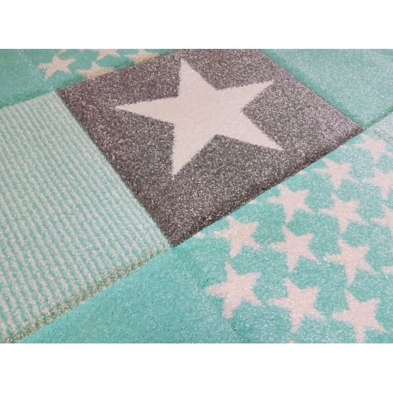 Kinderteppich STARWALK - minze