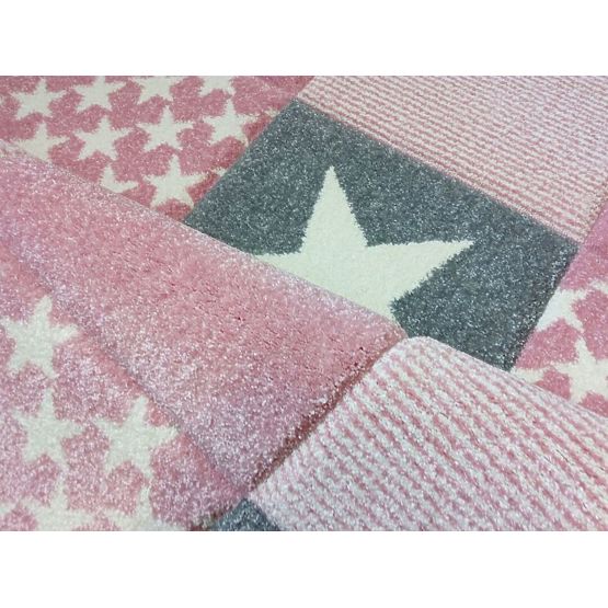 Kinderteppich STARWALK - rosa