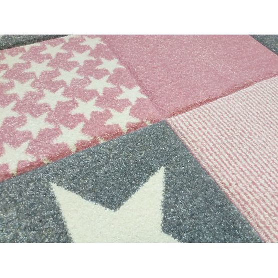 Kinderteppich STARWALK - rosa