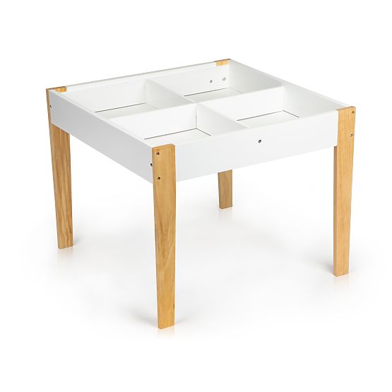 Kinderholztisch mit Stühlen Natural