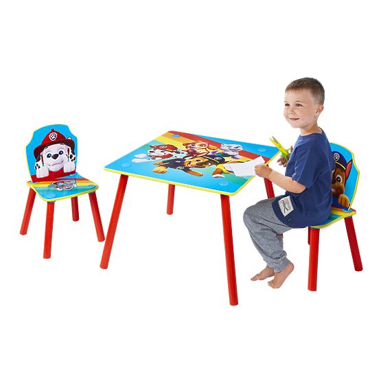 Kindertisch mit Stühlen - Paw Patrol