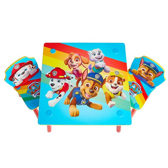 Kindertisch mit Stühlen - Paw Patrol