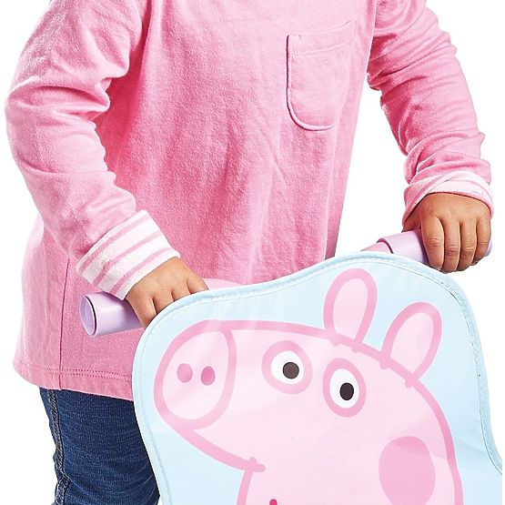 Kindertrampolin mit Griff - Peppa Pig