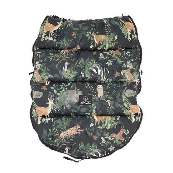 Kindervliesjacke Nachtblumen