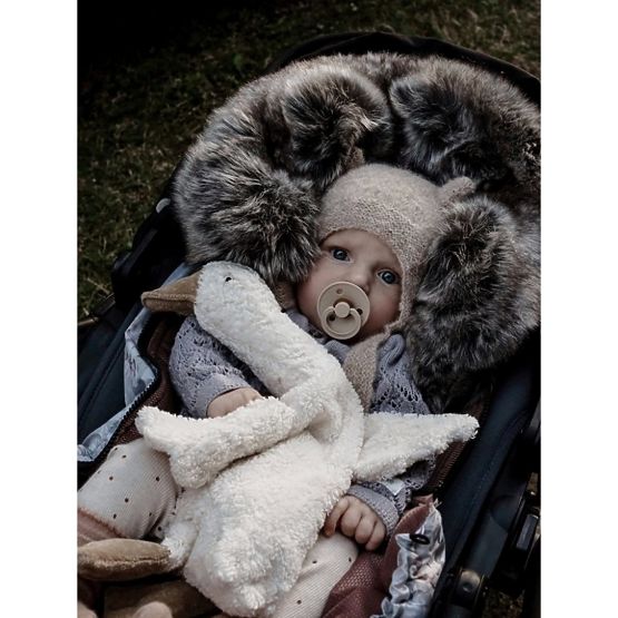 Kindervliesjacke Nachtblumen