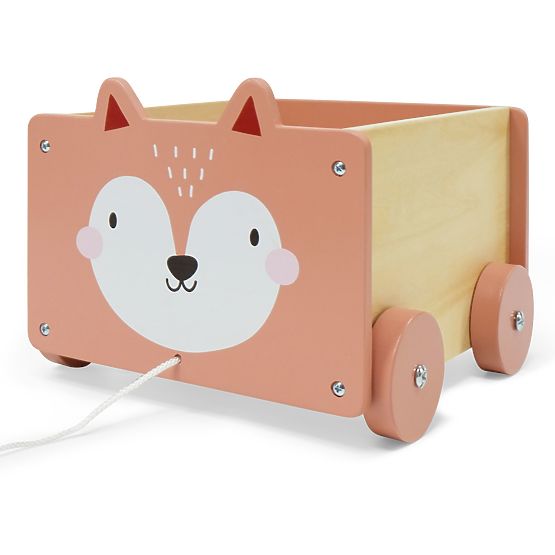 Kinderwagen aus Holz - Fuchs