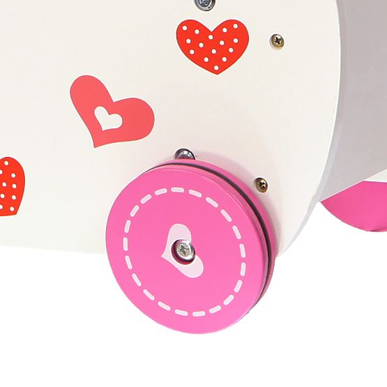 Kinderwagen aus Holz für Puppen