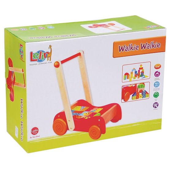 Kinderwagen und Inserter aus Holz
