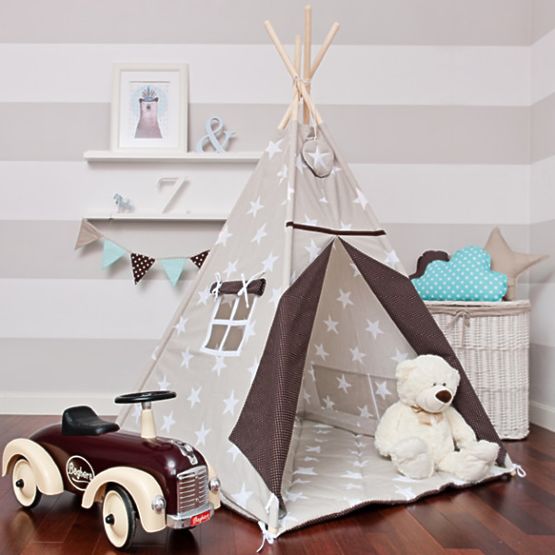 Kissen - Beiger Stern