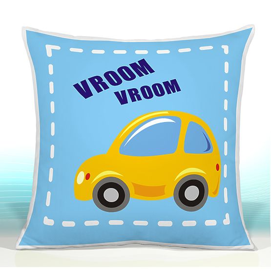 Kissen gelbes AUTO