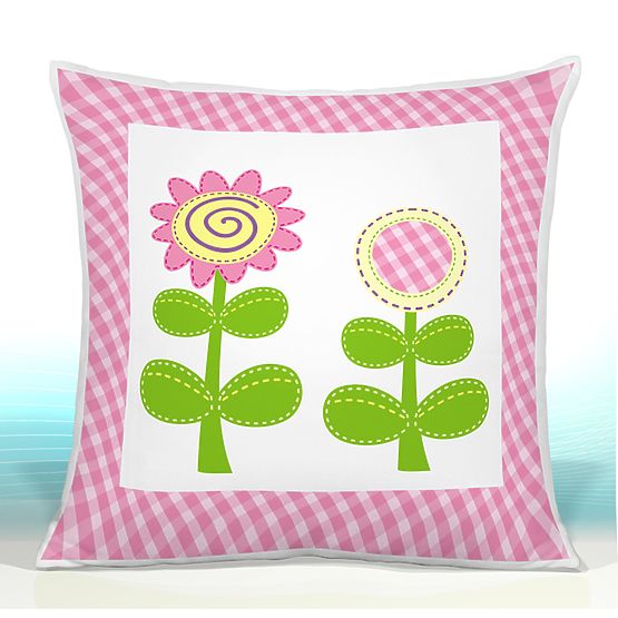 Kissen HAPPY DAISIES ROSA 17