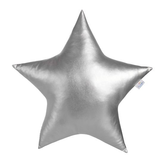 Kissen Stern - öko-leder