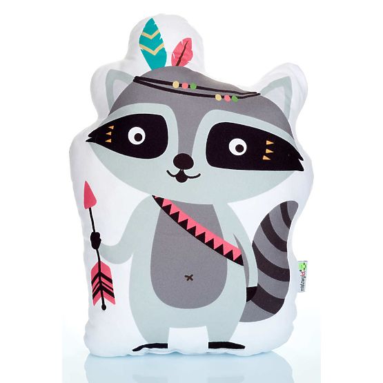 Kissen WASCHBÄR-INDIANER