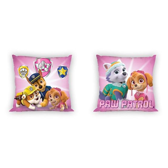 Kissenbezug 40x40 cm Paw Patrol - pink